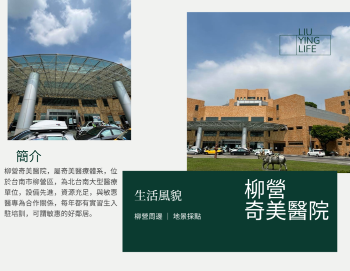 【在地寫讀專欄】柳營奇美醫院